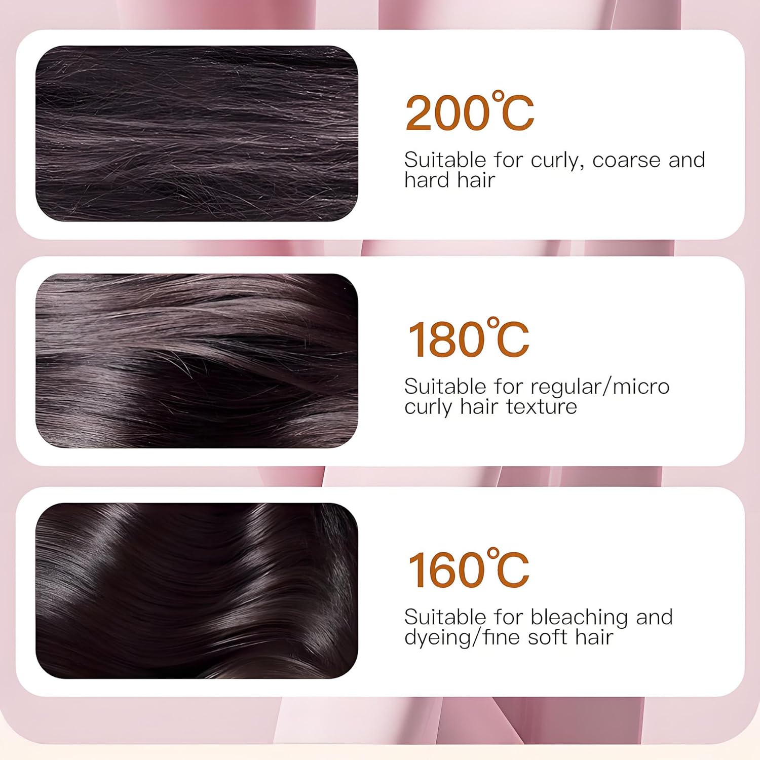 Mini Wireless Hair Straightener Brush